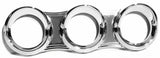 2-3/16" Gauge Cover Trio Horizontal for Peterbilt 2006-20 UP#41295 Each