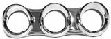 2-3/16" Gauge Cover Trio Horizontal for Peterbilt 2006-20 UP#41295 Each