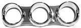 2-3/16" Gauge Cover Trio Horizontal for Peterbilt 2006-20 UP#41295 Each