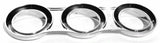 2-3/16" Gauge Cover Trio Horizontal for Peterbilt 2006-20 UP#41295 Each