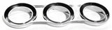 2-3/16" Gauge Cover Trio Horizontal for Peterbilt 2006-20 UP#41295 Each