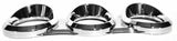 2-3/16" Gauge Cover Trio Horizontal for Peterbilt 2006-20 UP#41295 Each