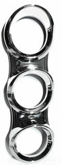 Gauge Cover Trio for 2006-2018 Peterbilt 379/389/386 Vertical Plastic UP#41296