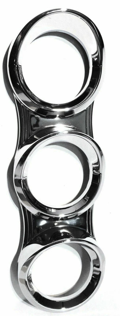 Gauge Cover Trio for 2006-2018 Peterbilt 379/389/386 Vertical Plastic UP#41296
