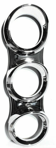 Gauge Cover Trio for 2006-2018 Peterbilt 379/389/386 Vertical Plastic UP#41296