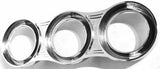 Gauge Cover Trio for 2006-2018 Peterbilt 379/389/386 Vertical Plastic UP#41296