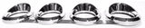 Gauge Cover Quad for 2006-2018 Peterbilt 379/389/386 Horizontal Plastic UP#41299