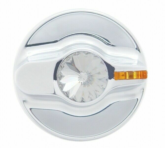 UP A/C Heater Knob HVAC for Kenworth 2002-2005 Clear Jewel Plastic #41317 Each