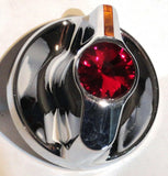 A/C Heater Knob for Kenworth 2002-2005 Amber Indicator Red Jewel UP#41320 Each