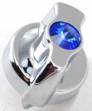 A/C Heater Control Knob for Peterbilt 1995-2005 Blue Jewel Plastic UP#41323 Each