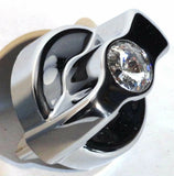 A/C Heater Control Knob for Peterbilt 1995-2005 Clear Jewel Plastic UP#41324