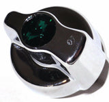 A/C Heater Control Knob for Peterbilt 1995-2005 Plastic Green Jewel UP#41325 Ea