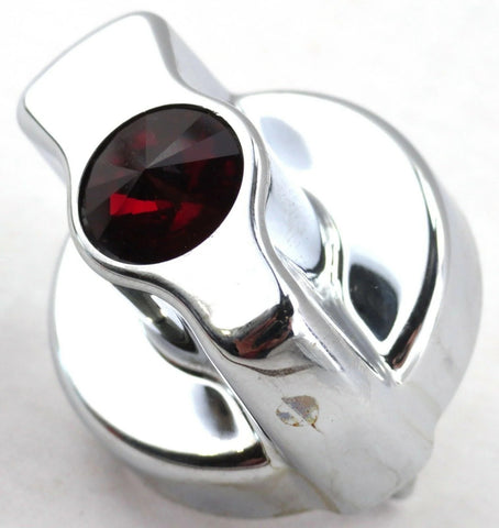 A/C Heater Control Knob  for Peterbilt 1995-2005 Red Jewel Plastic UP#41327