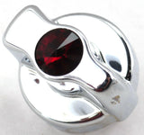 A/C Heater Control Knob  for Peterbilt 1995-2005 Red Jewel Plastic UP#41327