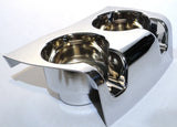 Cup Holder 2 Cup Console Top for Kenworth W900/T800 (2006-2020) Plastic UP41410
