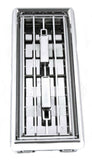 A/C Heater Vent for Kenworth Sleeper Berth Plastic w/Frame 7"x 2-15/16 UP#41427