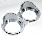 Gauge Cover Small Dual for Kenworth 2006+ Regular Depth Tape Mnt Visor UP#41434