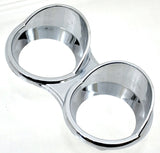Gauge Cover Small Dual for Kenworth 2006+ Regular Depth Tape Mnt Visor UP#41434