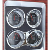 Gauge Cover Small Dual for Kenworth 2006+ Regular Depth Tape Mnt Visor UP#41434
