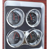 Gauge Cover Small Dual for Kenworth 2006+ Regular Depth Tape Mnt Visor UP#41434