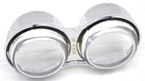 Gauge Cover Small Dual for Kenworth 2006+ Regular Depth Tape Mnt Visor UP#41434