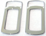 Outer Rocker Switch Trim for Kenworth T700 T2000 2 Hole Chrome Plastic UP#41438
