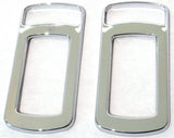 Outer Rocker Switch Trim for Kenworth T700 T2000 2 Hole Chrome Plastic UP#41438