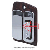 Blank Rocker Switch Trim for Kenworth T700 T2000 & Other Models Plastic UP#41439