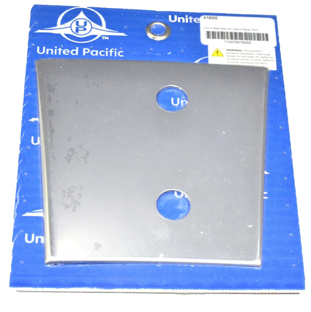 Air Brakes Panel Trim for Volvo VN and VT Models Stainless Steel UP#41620