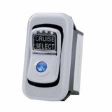 Rocker Switch Face Cover for Kenworth Blue Jewel Chrome Plastic UP#41703-3 Pack