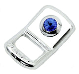 Rocker Switch Face Trim for Peterbilt Blue Jewel Chrome Plastic UP#41703-3 Pack