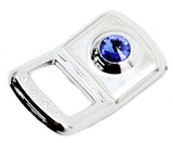 Rocker Switch Face Trim for Peterbilt Blue Jewel Chrome Plastic UP#41703-3 Pack