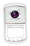 Rocker Switch Trims for Peterbilt/Kenworth Purple Jewel Plastic UP#41706 3-Pack