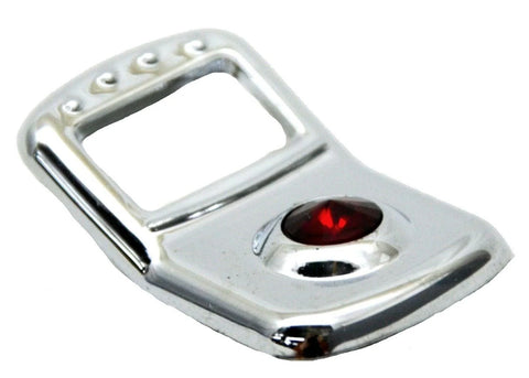 Rocker Switch Face Trims Peterbilt/Kenworth Red Jewel Plastic UP#41707-3 Pack