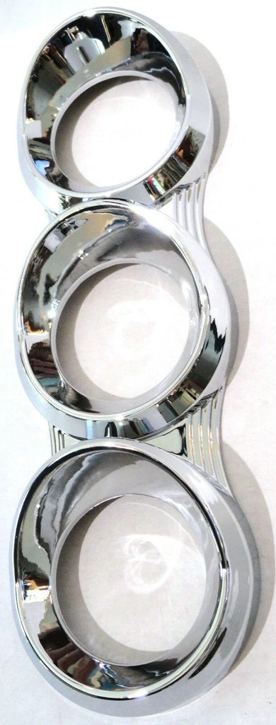 Gauge Cover Trio Vertical for Peterbilt 1987-2005 Dash Small Plastic UP#41718
