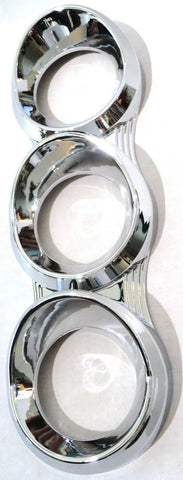 Gauge Cover Trio Vertical for Peterbilt 1987-2005 Dash Small Plastic UP#41718