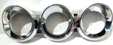 Gauge Horizontal Cluster Bezel (3) Visor for Peterbilt Pre 2006 Plastic UP#41720