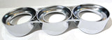 Gauge Horizontal Cluster Bezel (3) Visor for Peterbilt Pre 2006 Plastic UP#41720