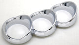 Trio Gauge Cover for 579 Peterbilt 2010-16 Right Vertical Chrome UP#41755