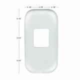 Gear Shifter Plate Cover for Peterbilt 386 389 587 579 Chrome Plastic UP#41787