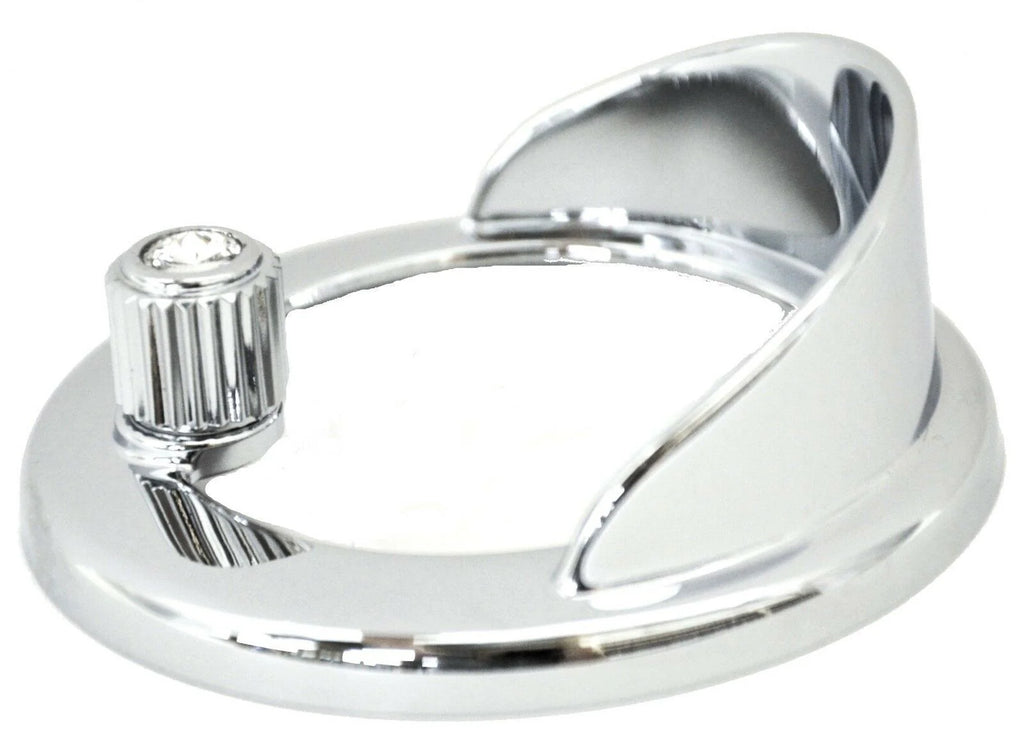 Clock Bezel w/Visor for Freightliner Century Columbia Clear 2-9/16" UP#41926