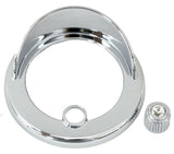 Clock Bezel w/Visor for Freightliner Century Columbia Clear 2-9/16" UP#41926