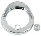 Clock Bezel w/Visor for Freightliner Century Columbia Clear 2-9/16" UP#41926