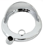 Clock Bezel w/Visor for Freightliner Century Columbia Clear 2-9/16" UP#41926