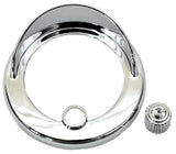 Clock Bezel w/Visor for Freightliner Century Columbia Clear 2-9/16" UP#41926