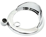 Clock Bezel w/Visor for Freightliner Century Columbia Clear 2-9/16" UP#41926