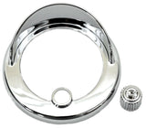 Clock Bezel w/Visor for Freightliner Century Columbia Clear 2-9/16" UP#41926