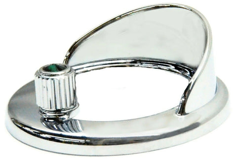 Clock Bezel w/Visor for Freightliner Century Columbia Green 2-9/16" UP#41927