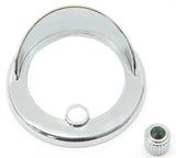 Clock Bezel w/Visor for Freightliner Century Columbia Green 2-9/16" UP#41927