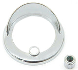 Clock Bezel w/Visor for Freightliner Century Columbia Green 2-9/16" UP#41927
